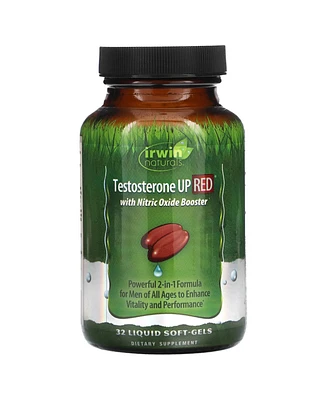 Irwin Naturals Testosterone Up Red with Nitric Oxide Booster