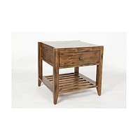 Beacon Street Modern Essential Solid Wood End Table