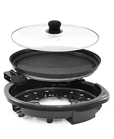 Elite Cuisine 14-Inch Electric Indoor Grill