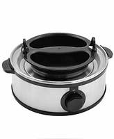 Elite Cuisine Stainless Steel Automatic Egg Cooker