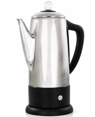 Elite Cuisine 12 Cup Stainless Steel Percolator