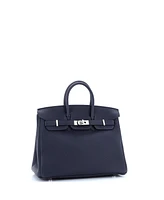 Pre-Owned HERMES Birkin Handbag Togo with Palladium Hardware