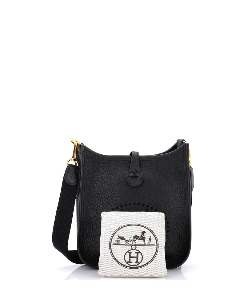 Pre-Owned Hermes Tpm Evelyne Bag Gen Iii Clemence