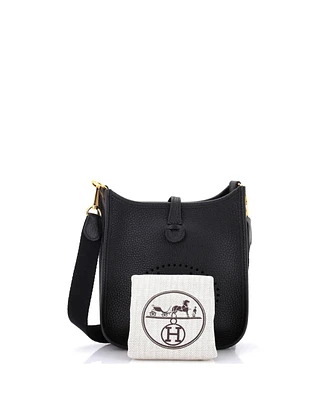 Pre-Owned Hermes Tpm Evelyne Bag Gen Iii Clemence