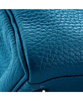 Pre-Owned HERMES Kelly Handbag Togo with Palladium Hardware