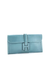 Pre-Owned HERMES 29 Jige Elan Clutch Swift