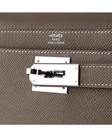 Pre-Owned HERMES 25 Kelly Depeches Pouch Epsom