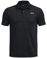 Under Armour Big Boys Performance Stripe Polo Shirt