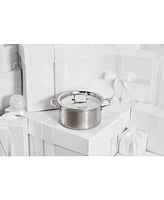 Le Creuset Classic Stainless Steel Deep Round Stockpot, 10 Qt.