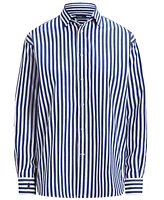 Polo Ralph Lauren Women's Relaxed-Fit Striped Cotton Shirt