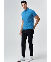 Bellemere Men's Silk Cotton Polo Shirt