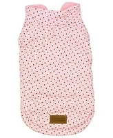 Parisian Pet Polka Dot Pink Dog Jacket