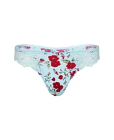 Aleena Women's Plus-Size Thong Panty