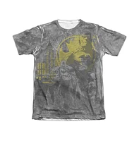 Batman Mens Dark City Adult 65/35 Poly/Cotton Short Sleeve Tee / T-Shirt