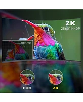 XGaming 27 Inch Curved Gaming Monitor 1500R, 2560x1440P Qhd Computer Monitor Up to165Hz, 1ms Mprt, FreeSync, 100% sRGB, Hdmi Dp Curved Screen Built-in