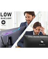 XGaming 27-inch Gaming Monitor with Speaker,Qhd 1440p Monitor, 165Hz 98% sRGB, 1ms, FreeSync, Dual Hdmi&DisplayPort, Led Rainbow Light, Frameless Ips
