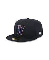 New Era Men's Dark Blue Washington Nationals 2025 Spring Training 59FIFTY Fitted Hat