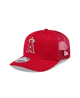 New Era Men's Red Los Angeles Angels 2025 Spring Training 9SEVENTY Stretch-Snap Hat