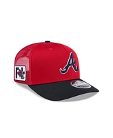 New Era Men's Red Atlanta Braves 2025 Spring Training 9SEVENTY Stretch-Snap Hat