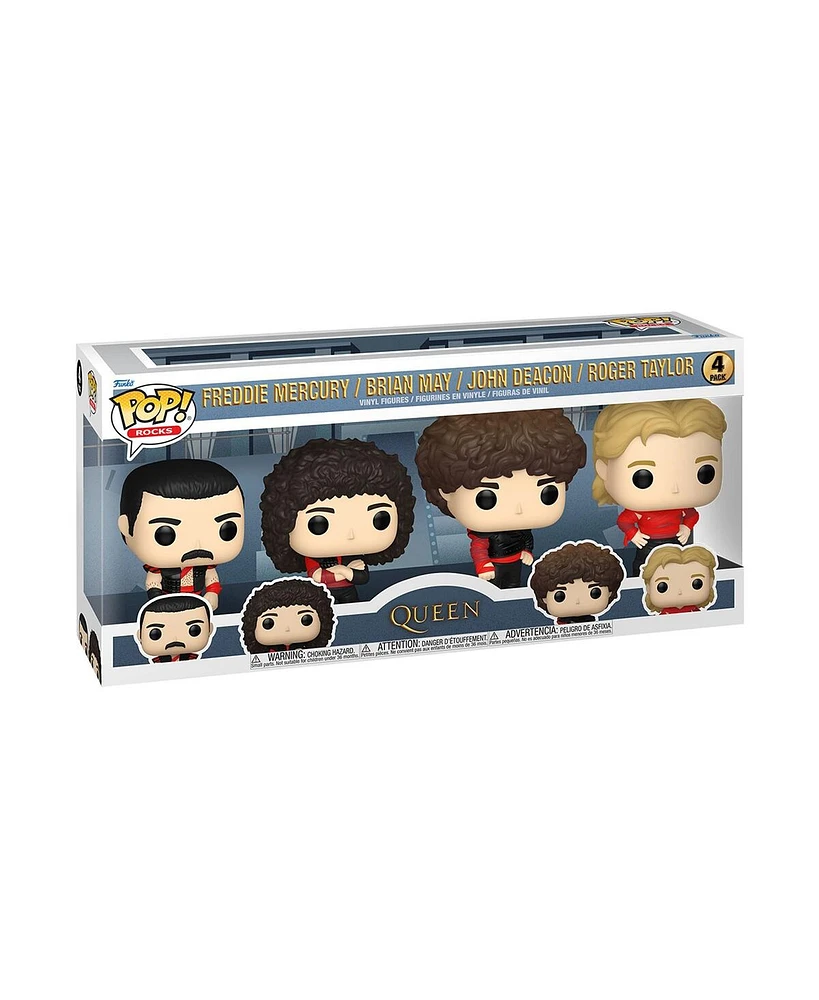 Funko Queen Pop 4-Pack Vinyl Figure Set