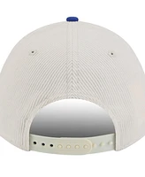 New Era Men's White/Royal 2025 Nba All-Star Game Big Star Corduroy A-Frame 9FORTY Adjustable Hat