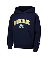 Champion Big Boys and Girls Navy Notre Dame Fighting Irish Campus Pullover Hoodie