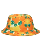 New Era Men's Orange Philadelphia Eagles Citrus Bucket Hat