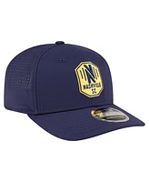 New Era Men's Navy Nashville Sc 9SEVENTY Coolera Stretch-Snap Adjustable Hat