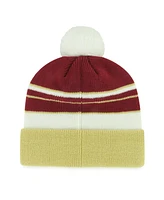 '47 Brand Big Boys and Girls Garnet Florida State Seminoles Peewee Cuffed Knit Hat with Pom