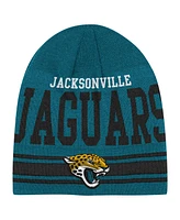 Outerstuff Big Boys and Girls Teal Jacksonville Jaguars Retro Knit Beanie