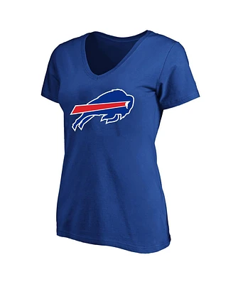 Fanatics Women's Royal Buffalo Bills Plus V-Neck T-Shirt