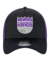 New Era Men's Black/Purple Sacramento Kings Active Tech Neo Flex 39THIRTY Flex Hat