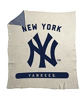 Logo Brands New York Yankees 50" x 60" Luxe Dreams Throw Blanket