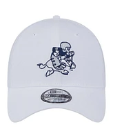 New Era Men's White Dallas Cowboys Throwback 39THIRTY Flex Hat