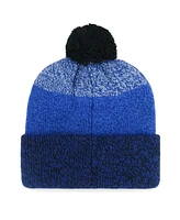 '47 Brand Men's Royal Chicago Cubs Darkfreeze Cuffed Knit Hat with Pom