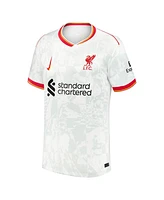 Nike Big Boys and Girls Mohamed Salah White Liverpool 2024/25 Third Replica Jersey