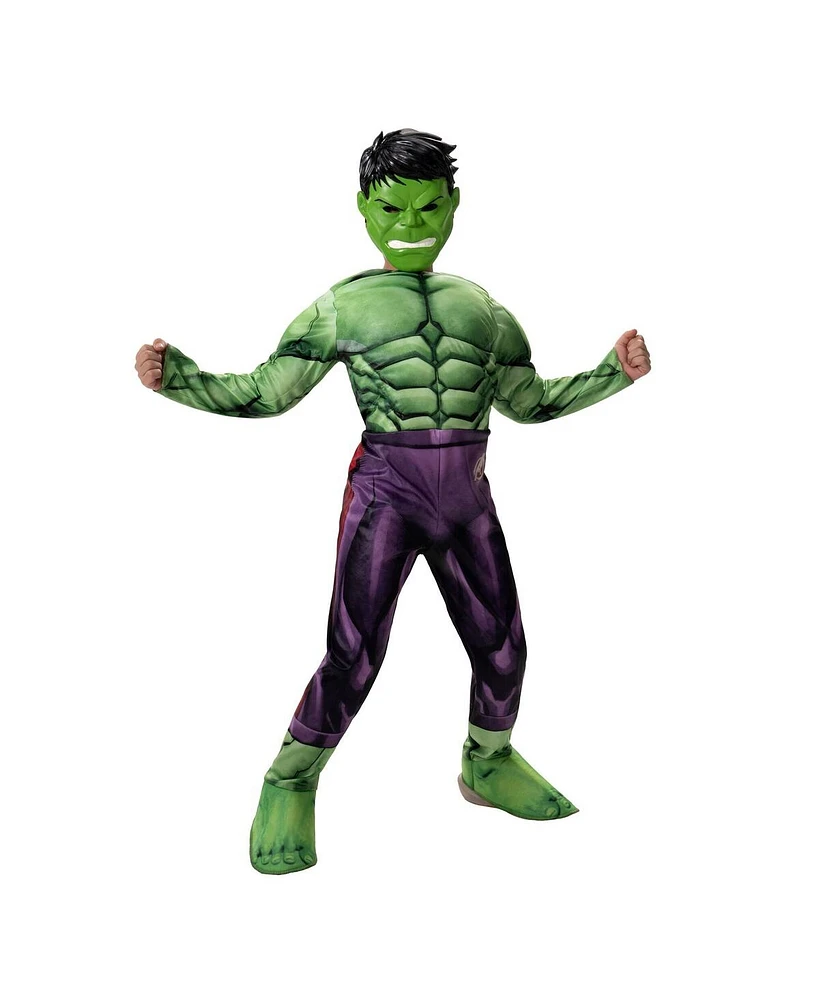 Jazwares Big Boys and Girls Hulk Qualux Costume