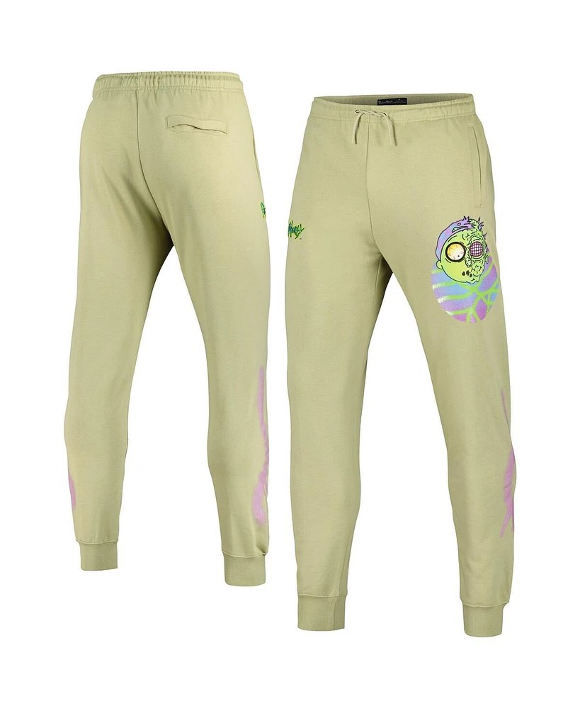 Freeze Max Men's Olive Rick And Morty Jogger Pants