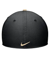 Nike Men's Black Purdue Boilermakers Rise Performance Flex Hat