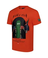 Freeze Max Men's Orange Rick And Morty Pickle T-Shirt