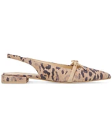 Dolce Vita Women's Payge Bow Pointed-Toe Slingback Flats