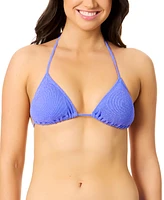 Salt + Cove Juniors' Jacaranda Shine Triangle Bikini Top, Exclusively at Macy's