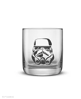 JoyJolt Star Wars Dark Side Monochrome Short Drinking Glasses, Set of 2