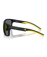 Scuderia Ferrari Men's Polarized Sunglasses, FZ6015U