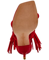 Steve Madden Women's Fringzy Stiletto Sandals