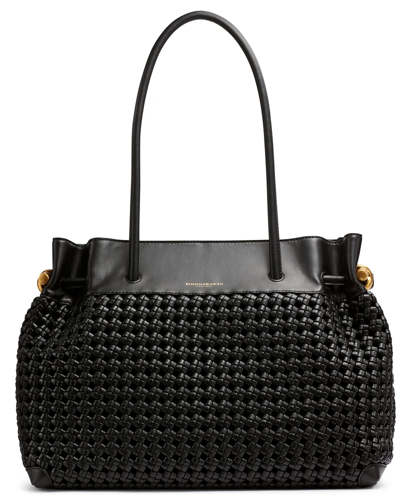 Donna Karan New York Cashmere Woven Tote Bag