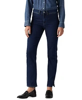 Levi's Women's High-Rise Tailored 724 Straight-Leg Jeans