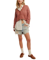 Free People Women's Charlotte Cropped Sweater