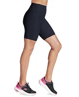 Skechers Women's Go Flex Rib High-Waist Bike Shorts