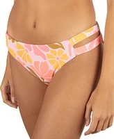 Hurley Juniors' Isola Max Printed Bikini Bottoms
